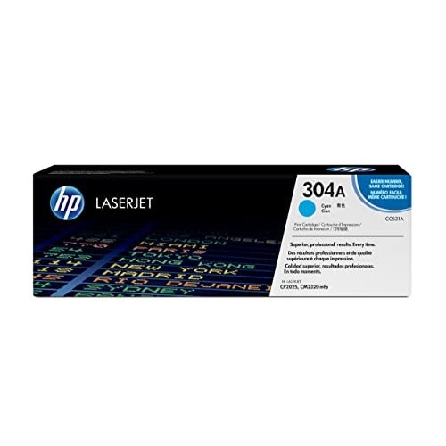 TONER HP CC531A CIANO ORIGINALE (304A)