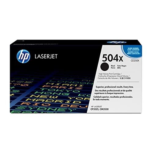 TONER HP CE250X BK NERO ORIGINALE 504X