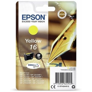 CARTUCCIA ORIGINALE EPSON C13T16244010 16 YELLOW