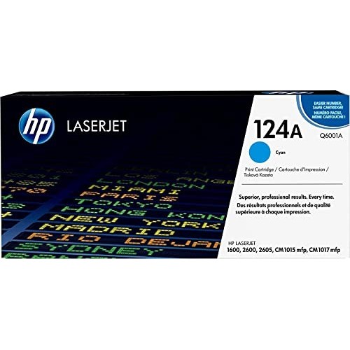 TONER HP Q6001A 124A CIANO ORIGINALE