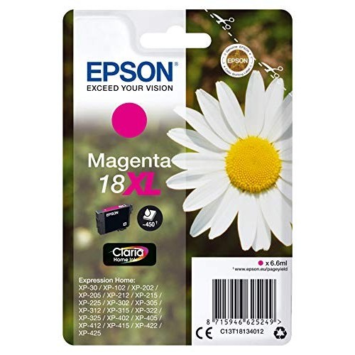 CARTUCCIA EPSON T1813 MAGENTA XL ORIGINALE