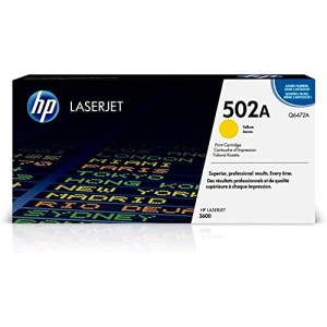 TONER HP Q6472A 502A YELLOW ORIGINALE