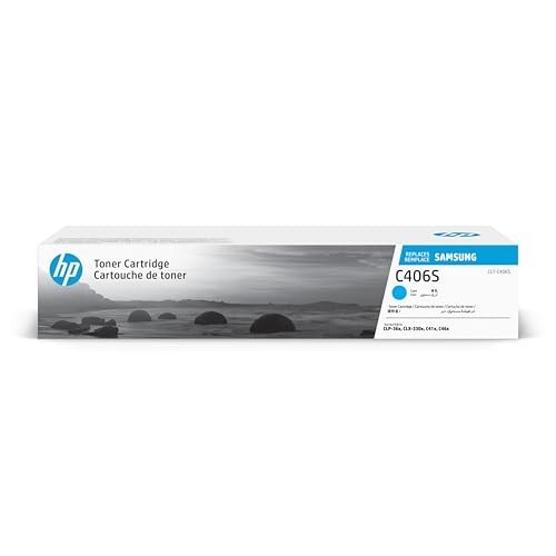 TONER SAMSUNG CLT-C406S CIANO ORIGINALE