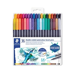 Staedtler Dual Brush Acquerellabili Astuccio da 36pz