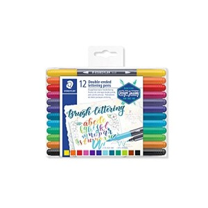 Staedtler Lettering Dual Astuccio 12pz