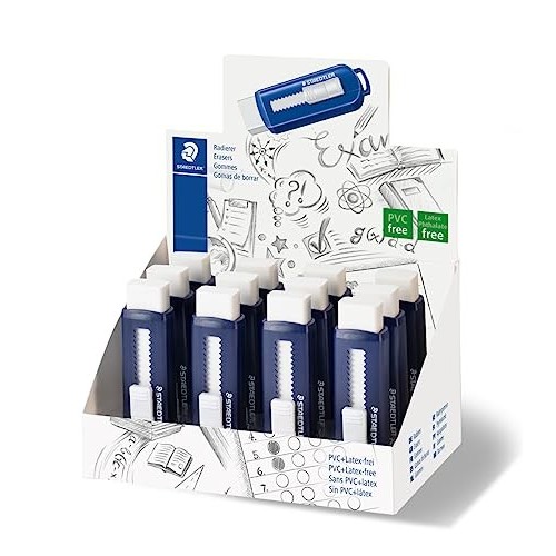 Gomma da Cancellare Staedtler Retraibile Blu