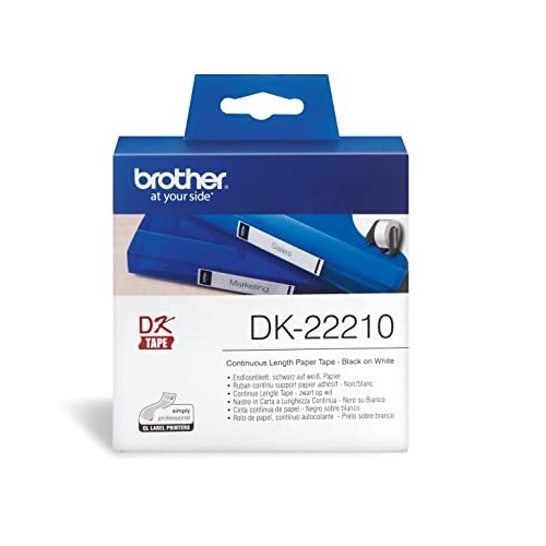 ETICHETTE BROTHER DK-22210 ORIGINALE