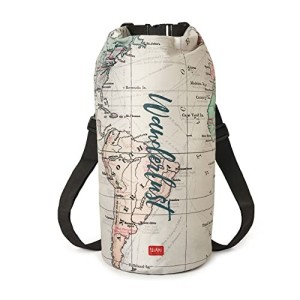 Borsa Impermeabile - 10 Litri Travel Map Legami