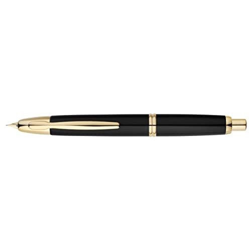 Penna Pilot Capless Nero-Gold St.Capless Stilografica con Astuccio