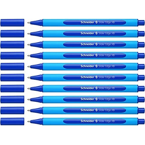 PENNA A SFERA SLIDER EDGE SCHNEIDER BLU PACCO da 10pz