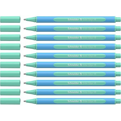 PENNA A SFERA SLIDER EDGE SCHNEIDER PASTEL Menta PACCO da 10pz