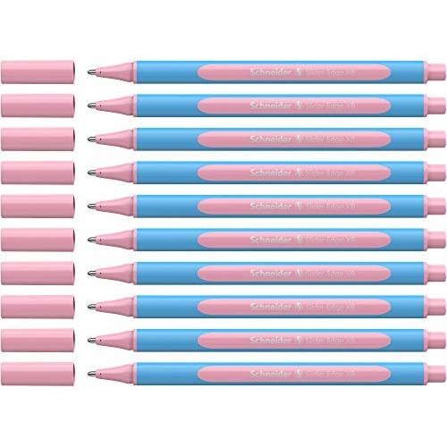 PENNA A SFERA SLIDER EDGE SCHNEIDER PASTEL Rosa PACCO da 10pz