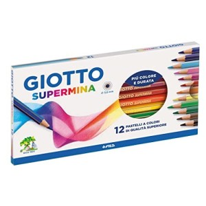 Pastelli Giotto Supermina 12pz