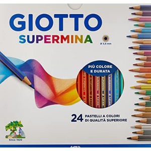 Pastelli Giotto Supermina 24pz