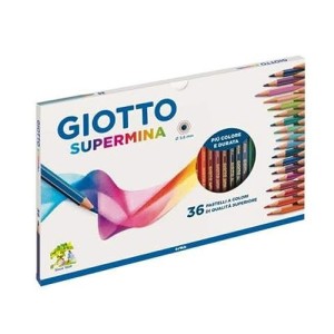 Pastelli Giotto Supermina 36pz