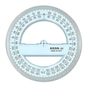 Goniometro 360° 12cm
Arda Techno School