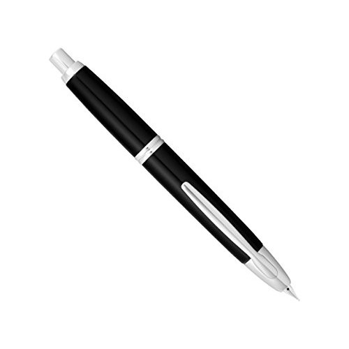 Penna Pilot Capless Nero Matte St.Rhodium Stilografica con Astuccio