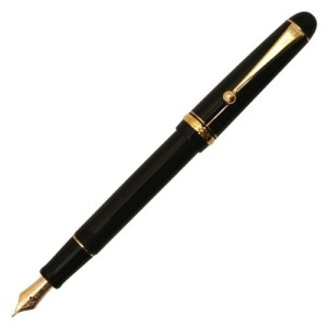 Penna Pilot St.Custom 74 Nero Trasparente Media Stilografica con Astuccio