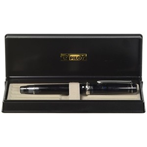 Penna Pilot St.Heritage 92 Nero Trasparente Media Stilografica con Astuccio