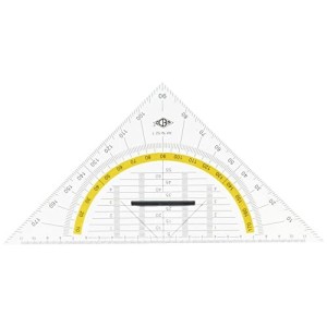 Squadra Geometrica 25cm Imp.Fissa Arda