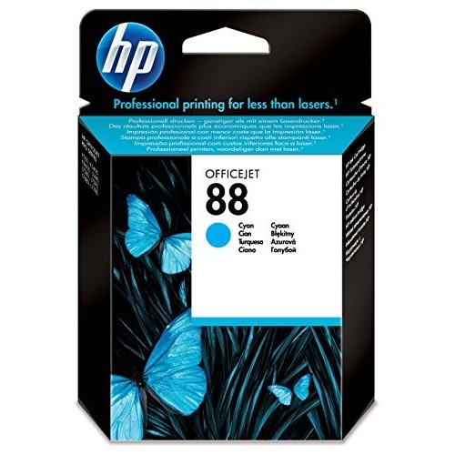 HP C9386AE INKJET N.88 CIANO ORIGINALE SCADUTA GARANTITA