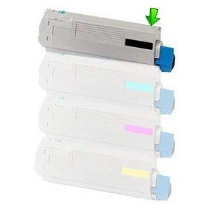 Toner per Oki C770 Nero per MC760 e MC780 45396304 8.000 copie