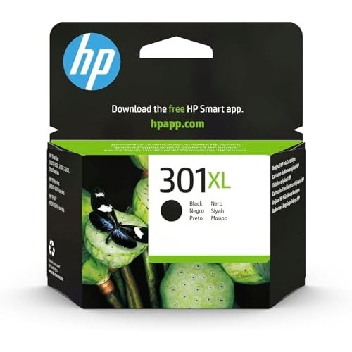 CARTUCCIA HP 301 BK XL NERO CH563EE ORIGINALE