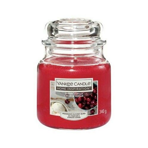 Yankee Candle Giara Media Ciliegia e Vaniglia 340gr