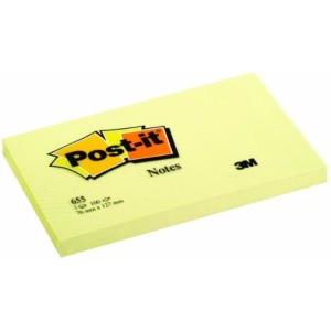 Post-it 3M 654 76x127 100f