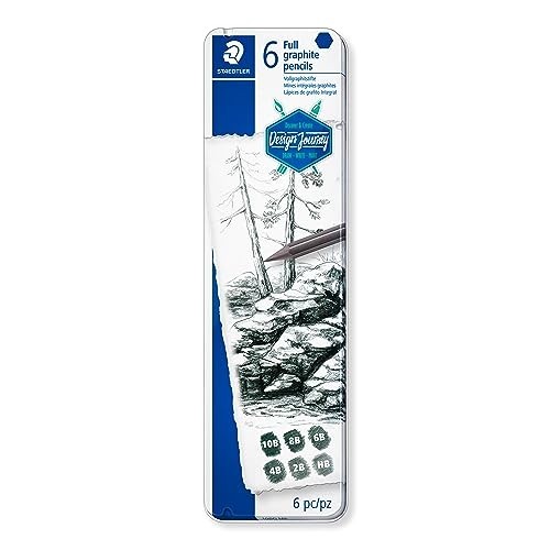 Astuccio 6 Matite Pura Grafite Staedtler