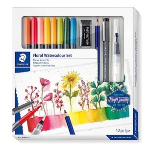 Set Acquerellabile Staedtler Floreal 12pz