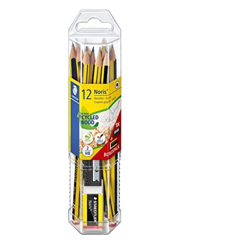 Set Staedtler Noris 12 Matite+ temperino + 1 minigomma Limited Edition