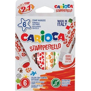 Pennarelli Carioca Stamperello 6pz