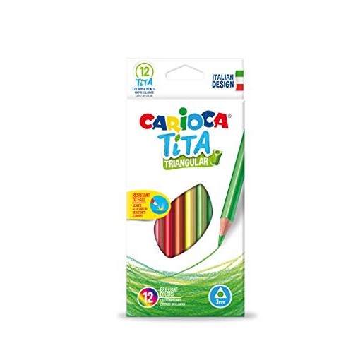 Pastelli Carioca Tita Triangolari 12pz