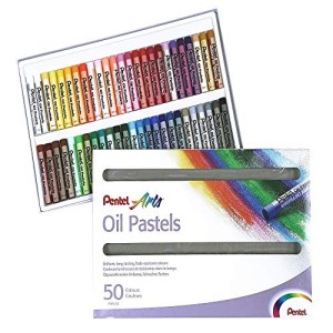 50 Pastelli a Olio Pentel Arts