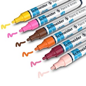 Astuccio 6 Marker Acrilici Paint-it Schneider Molotow Kit Colori 3