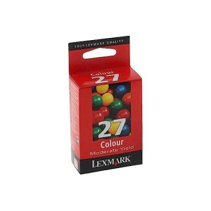 CARTUCCIA ORIGINALE LEXMARK 27 COLORE 10N0027