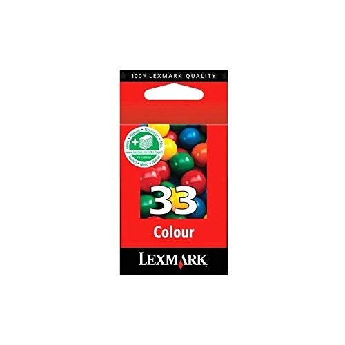 CARTUCCIA ORIGINALE LEXMARK 33 COLORE 18CX033E