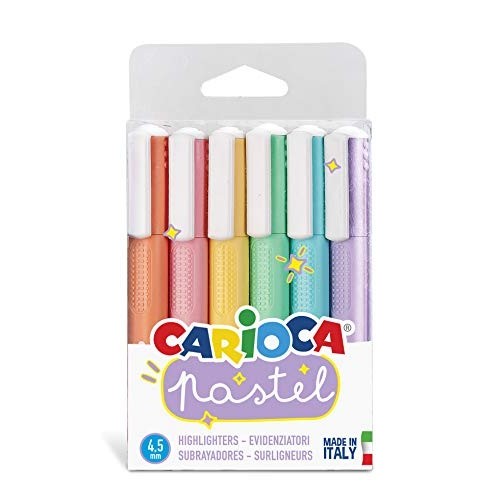 Evidenziatori Memory Carioca Pastel 6pz