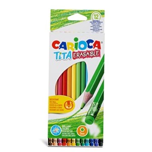 Pastelli Carioca Tita Erasable 12pz