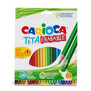 Pastelli Carioca Tita Erasable 24pz