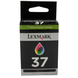 CARTUCCIA ORIGINALE LEXMARK 37 COLORE 18C2140E