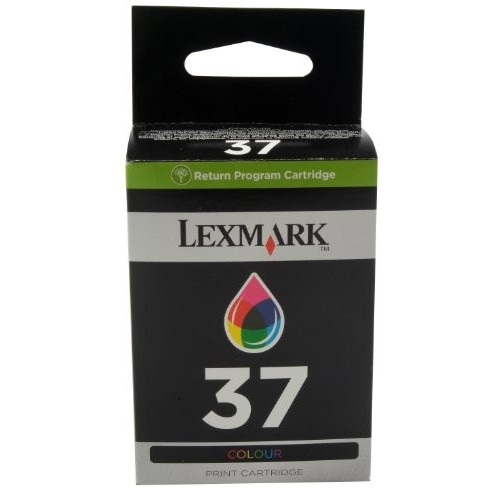 CARTUCCIA ORIGINALE LEXMARK 37 COLORE 18C2140E