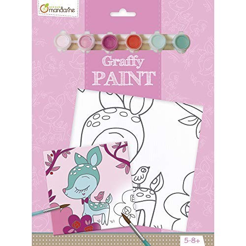 Kit Cartoncino Telato con Colori Graffy Vernice – Faon Avenue Mandarine