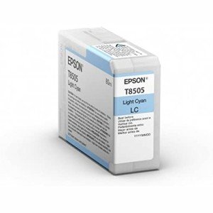 CARTUCCIA EPSON T8505 LIGHT CYAN ORIGINALE