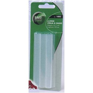 Stick Colla a Caldo 11mm 6pz Lebez