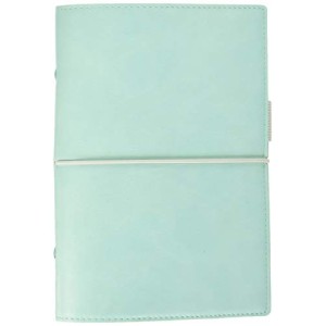 Agenda Filofax Domino Soft Personal Organiser Verde Pastello con Refill 2022