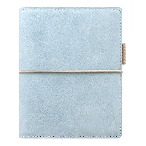 Agenda Filofax Domino Soft Pocket Azzurro Pastello con Refill 2022