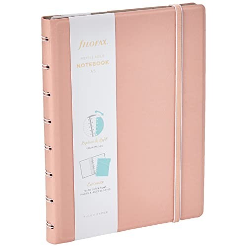 Agenda Filofax Notebook Classic Pastel Pesca a Righe 2022