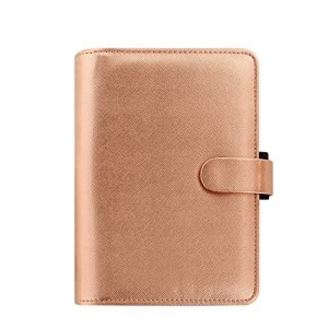 Agenda Filofax Saffiano Metallic Oro Rosa con Refill